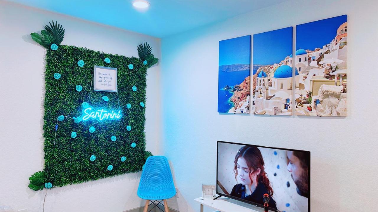 Modern Santorini Suite Houston Nrg Tmc Luxurious Walkable מראה חיצוני תמונה