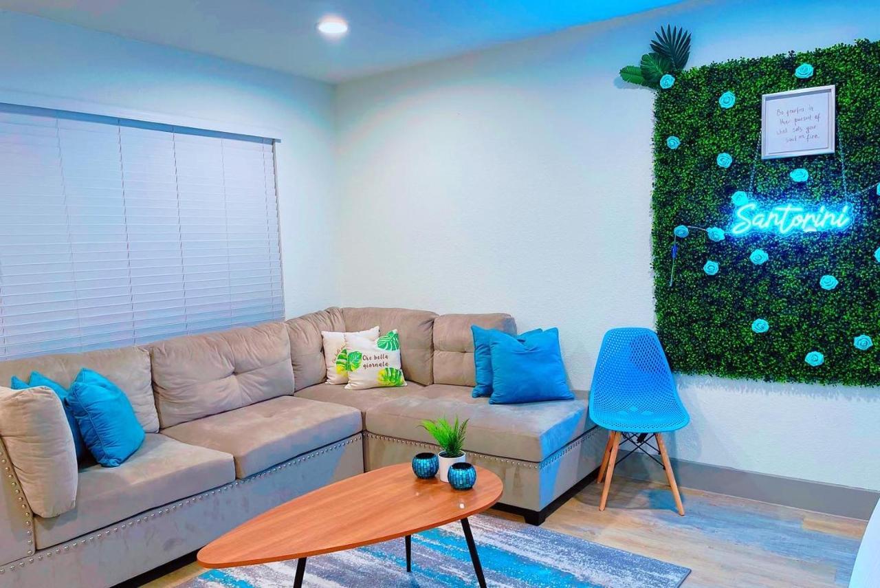 Modern Santorini Suite Houston Nrg Tmc Luxurious Walkable מראה חיצוני תמונה