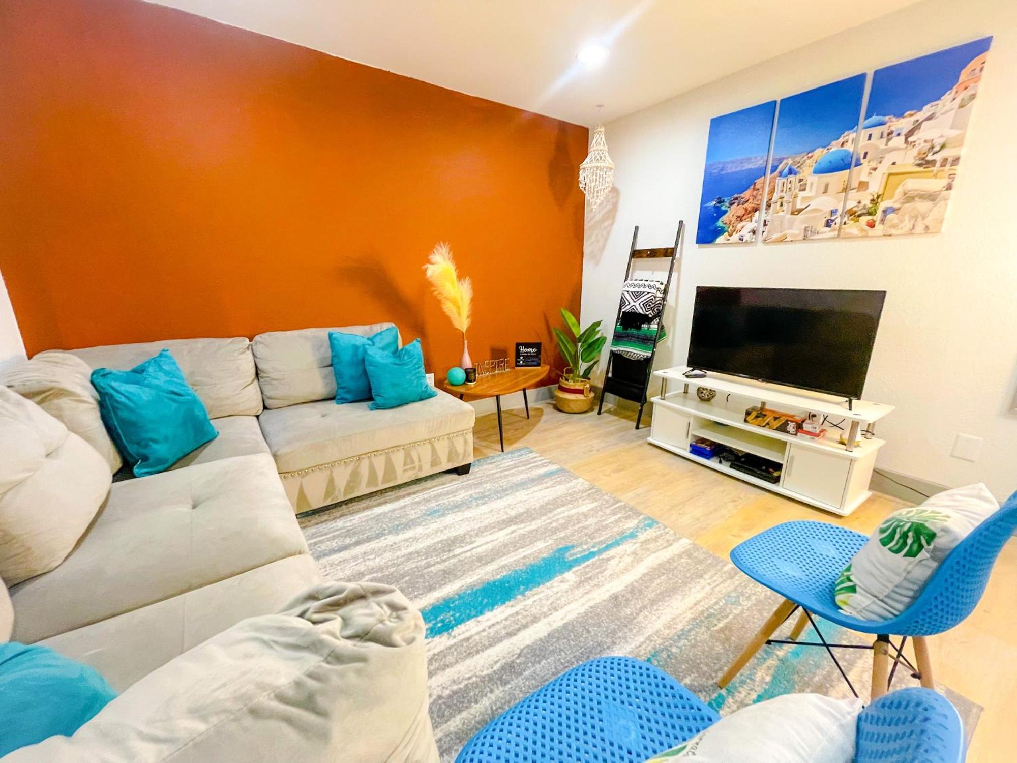 Modern Santorini Suite Houston Nrg Tmc Luxurious Walkable מראה חיצוני תמונה